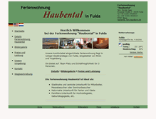 Tablet Screenshot of ferienwohnung-haubental.de